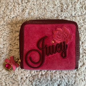 Juicy Couture velour wallet